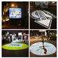 Advertising logo projection light