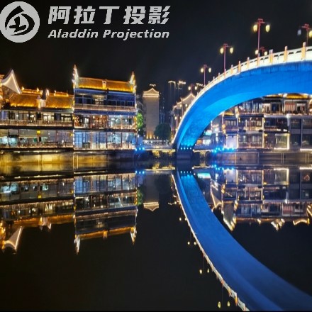 景区桥底水纹