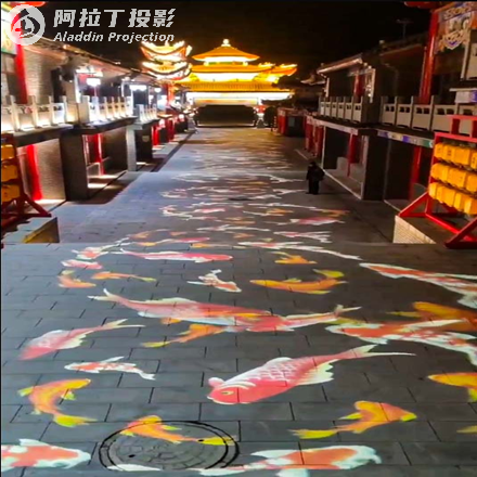 九顶铁刹山风景区亮化效果
