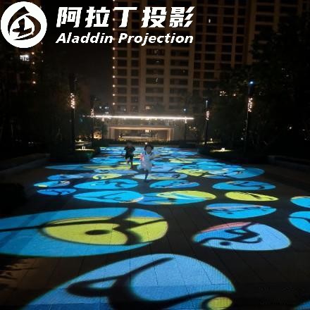 广场亮化图案效果图