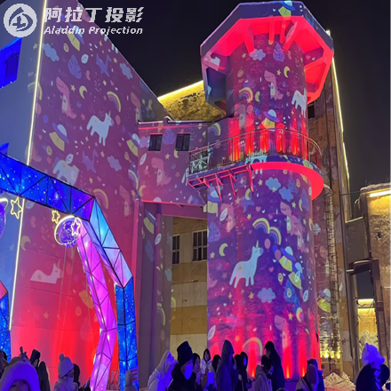 石河子八一糖厂文创街区亮化工程｜阿拉丁光影重塑工业记忆，点亮文旅新地标
