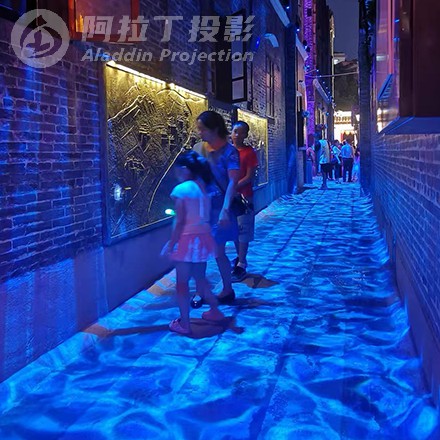 水纹图案动态投影灯