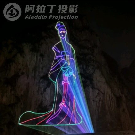 激光投影灯
